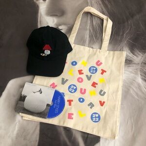 NEW Harry Styles Harrys House Love On Tour Tote Bag As It Was CD Lamp Hat